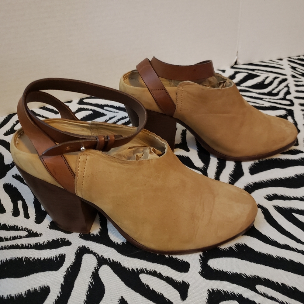 Rag & Bone Camel Kenny Ankle Strap Mule - image 1